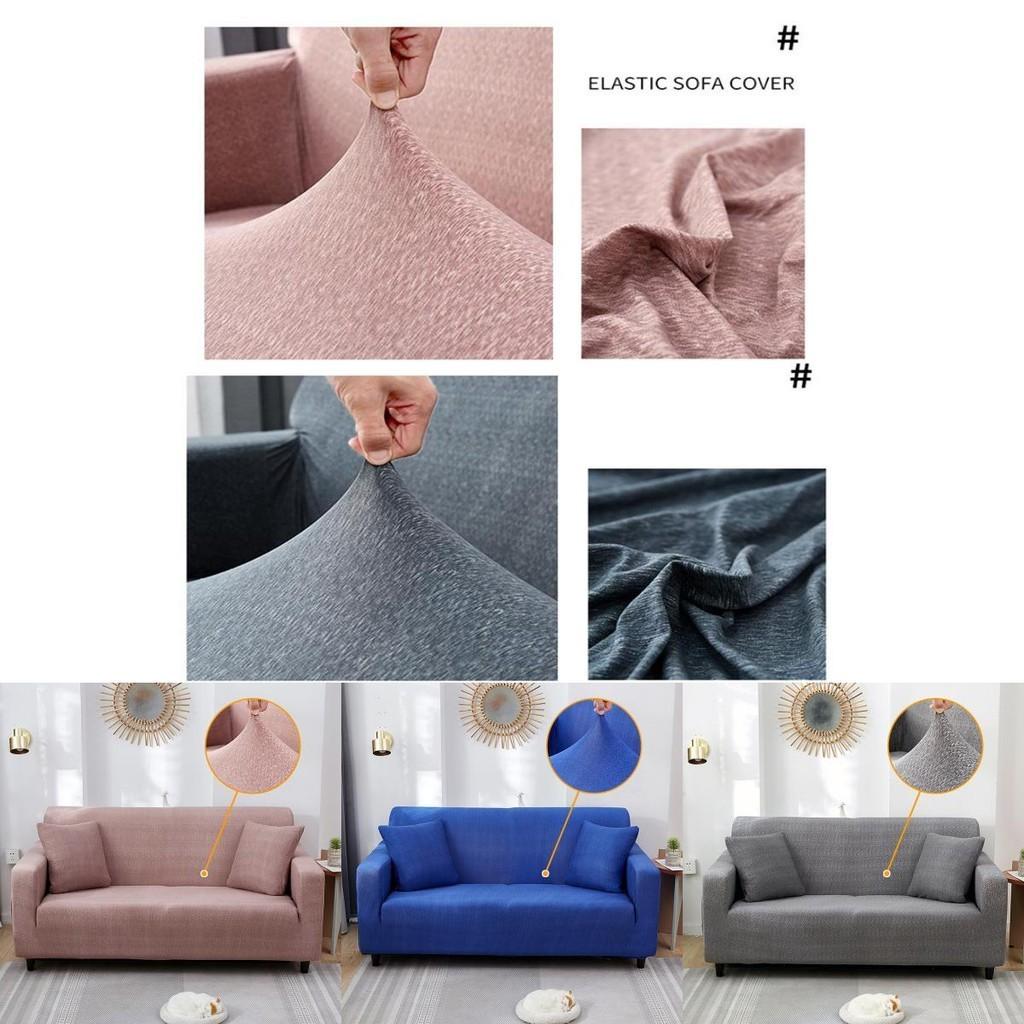 Luxurious Soft Sofa Cover For 1/2/3/4 Seater Wrinkle Resistant And Stretchable Slipcover