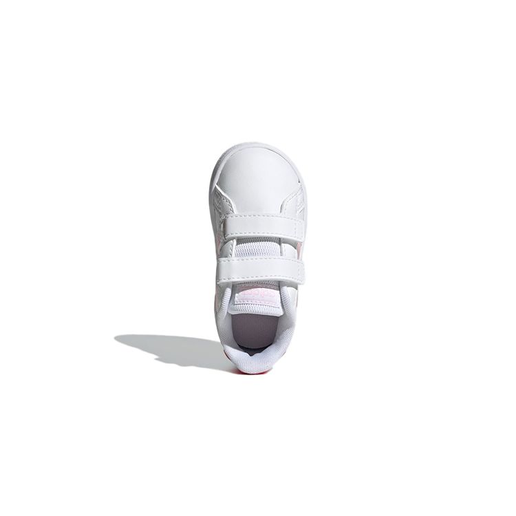 Adidas Neo Grand Court Casual Lightweight Durable Low-Top Skate Shoes Baby sneaker Pink White GX5751