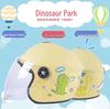Dinosaur Cartoon Children's Electric Car Helmet - Four Seasons Safety, Thickened for Girls and Boys