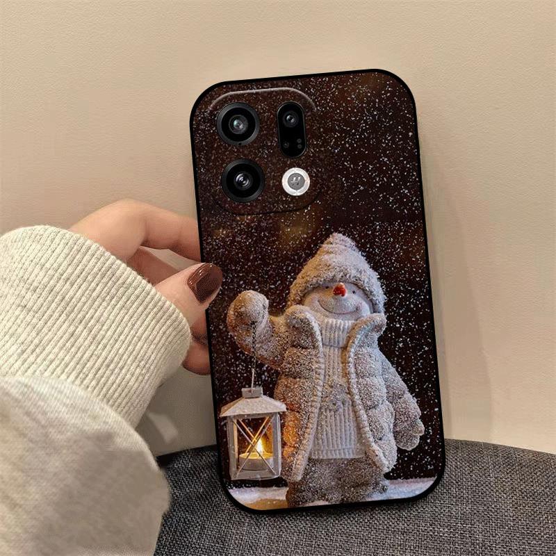 Christmas Phone Case For OPPO Find X9 Pro FindX9 X8 Ultra X8s X8Pro X8s + Plus Shockproof Protect Soft Silicone TPU Cover Coque
