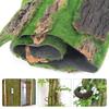 Beautiful Green Plant Bark DIY Water Pipe Pillar Cover Artificial Moss Fake Tree Bark  Office