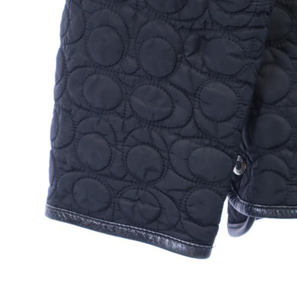 Coach Quilted Jacket XS Black Women Used