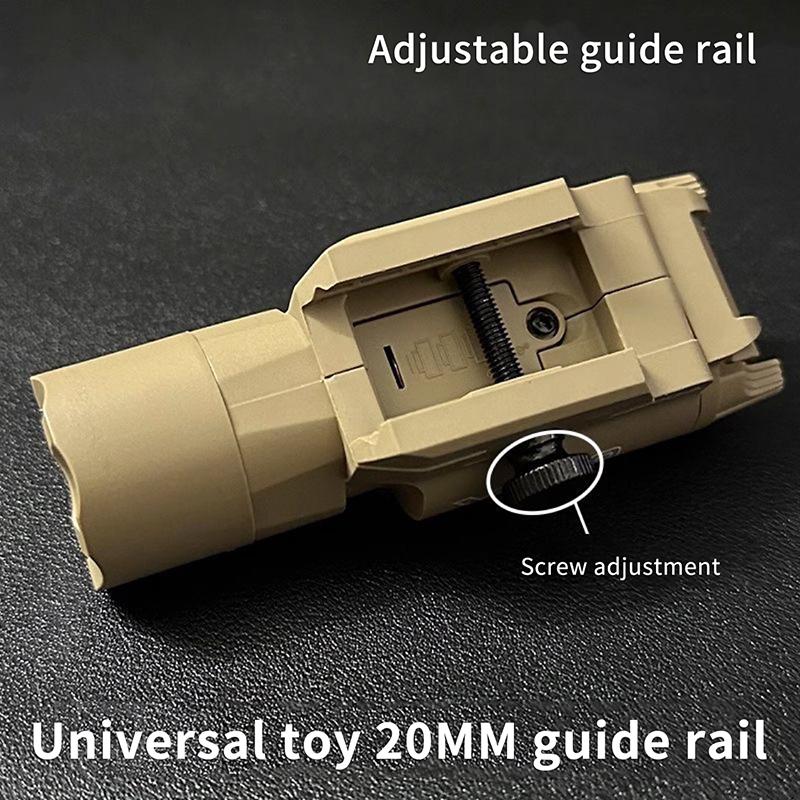 X300U-A Multi - Functional Tactical Light: Fits 20mm Rail, For Toy Airsoft Guns, Hunting, CS Matches & Wargames