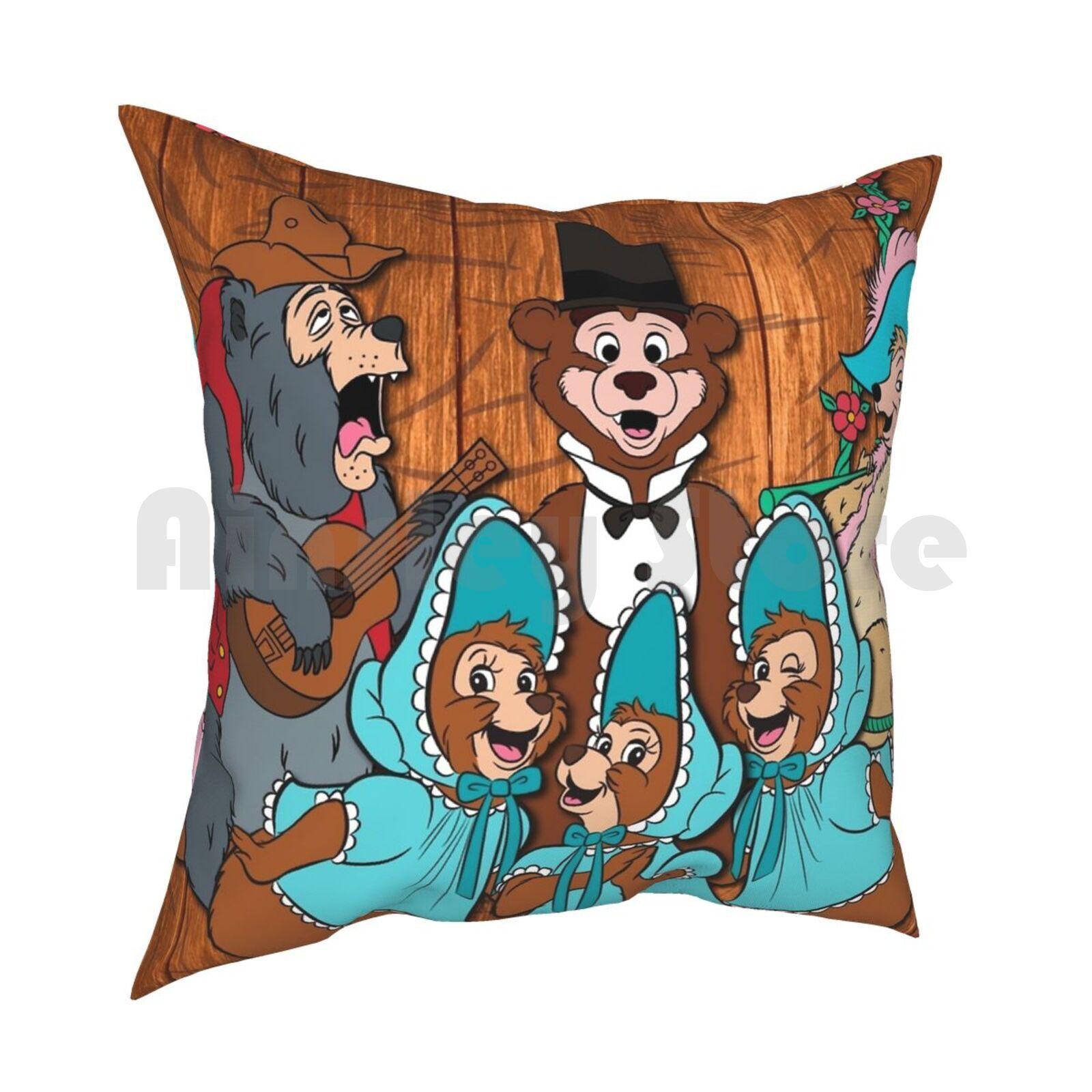 Country Bear Jamboree Pillow Case Printed Home Soft Throw Pillow Country Bears Countrybears Countrybear 30cmx30cm