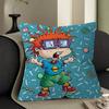 Cartoon Funny R-Rugrats Pillow Gift Home Office Decoration Bedroom Sofa Car Cushion Cover Case 45X45