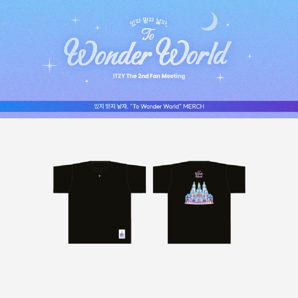 

Предзаказ футболки ITZY To Wonder World