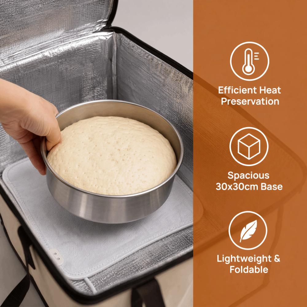 3 Gears Temperature Control Bread Proofing Box Proofing Accessories Making Natto