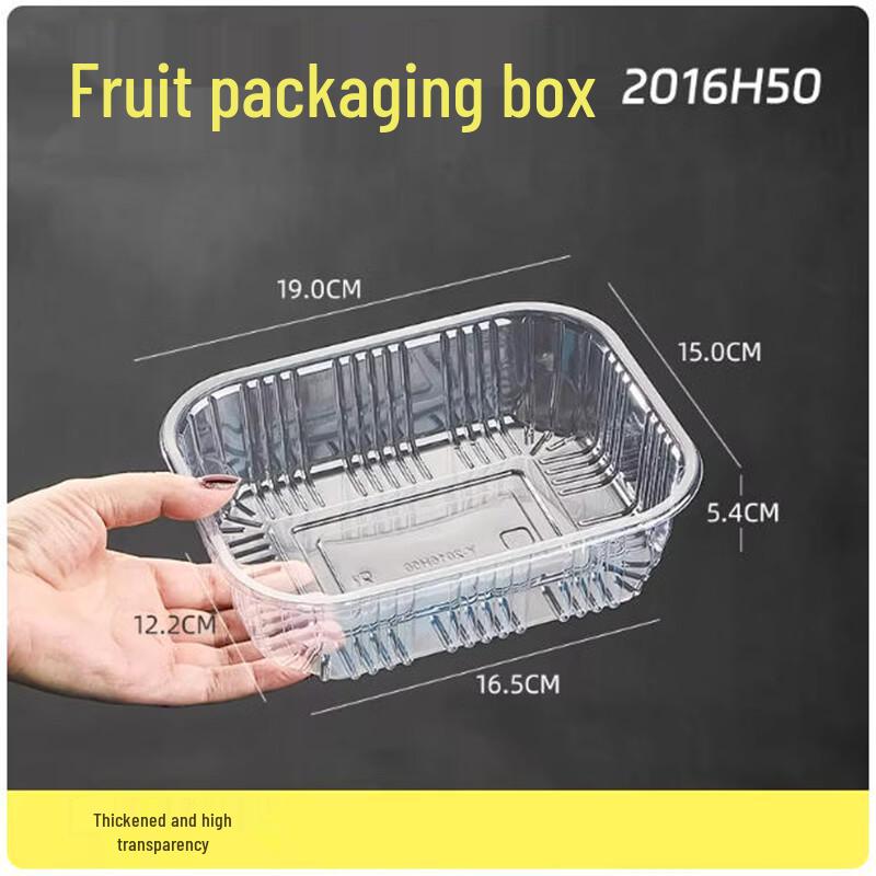 ShengBiLai Transparent Thickened Fruit Packaging Tray