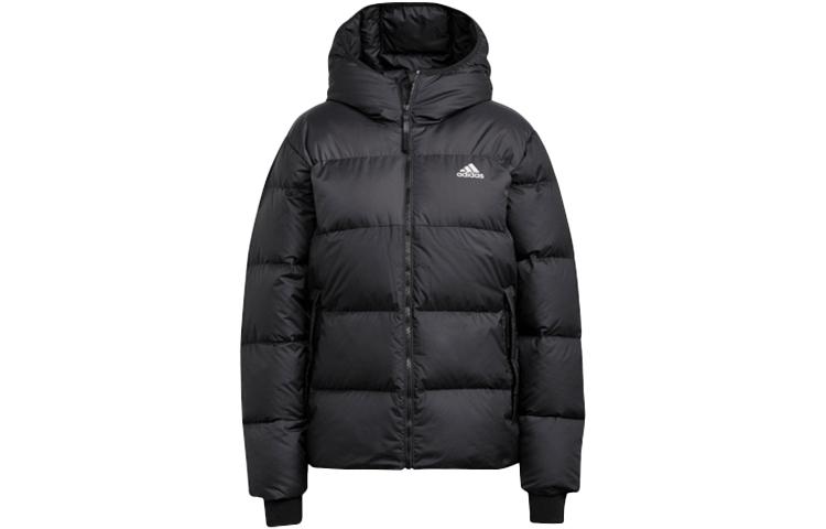 Adidas BAFFLE DOWN Jacket Winter Women s Black H14172 XS