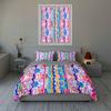 Vibrant, wavy, abstract. Bedding Duvet cover sets Duvet covers Pillowcases gifts (1 * Duvet Cover 2 * Pillowcases, without duvet insert)