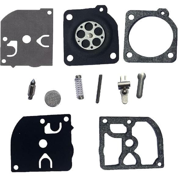 Carburetor Diaphragm Kit Repair Kit Compatible with suitable for Zama RB-39 C1Q-M27 -M28 -H14 -H19 -H27 -H32 CARB Homelite 250 McCulloch 38cc 35cc