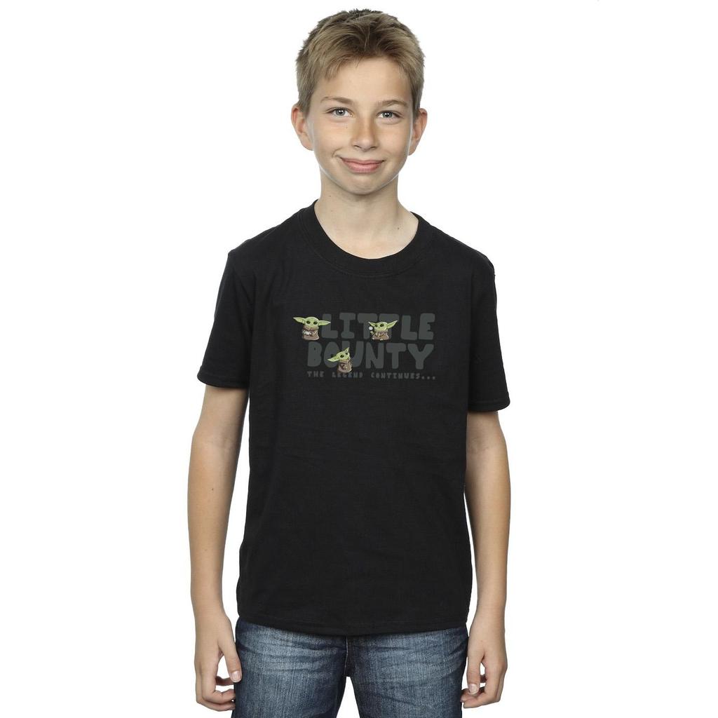 Star Wars The Mandalorian Boys Little Bounty Hunter T-Shirt