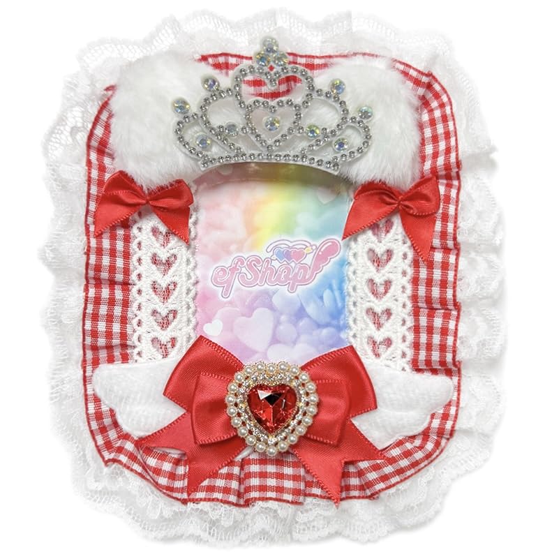 

Кейс для торговых карт B8 Ears Gingham Жесткий кейс Топ-лоадер Ошикацу [efShop] [Клетка с котами] (Красный, Сердце)