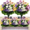 1/3pcs Artificial Flowers Silk Fake Plants Daisy Wedding Wreath Home Room Table Decor Festival Outdoor Yard Scrapbook Accessory