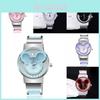 Stylish Women's Alloy Bracelet Quartz Watch With Elegant Design And Unique Colors
