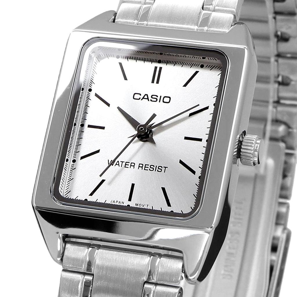 CASIO Casio Standard Cheap Casio Watch Analog Stainless Steel Silver Women's LTP-V007D-7E [Used]