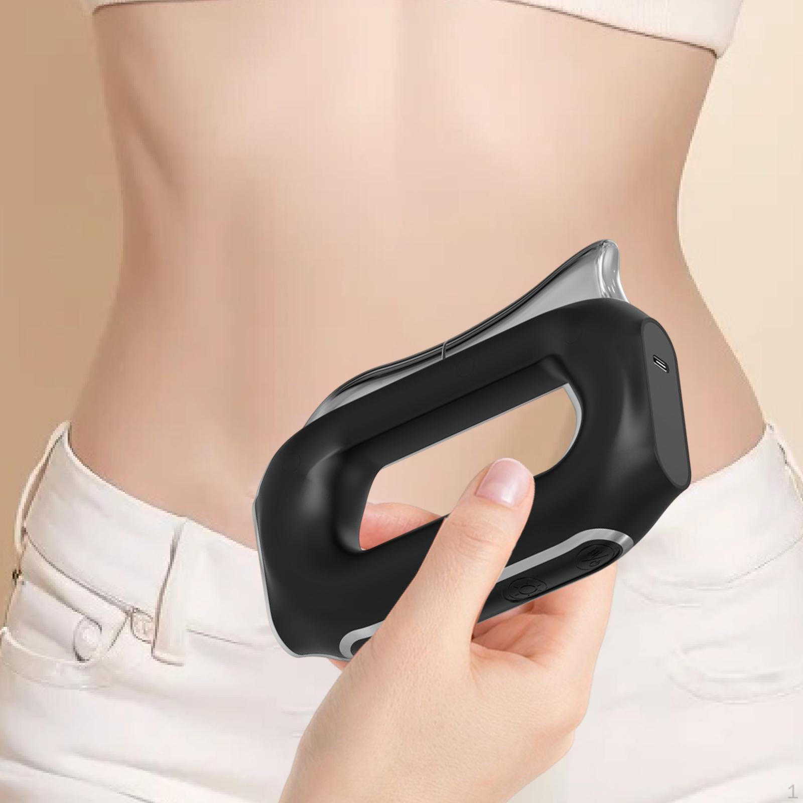 

Массажер для фасции 2 уровня, регулируемый подогрев мышц, расслабление для спины, бедер, ног чёрный