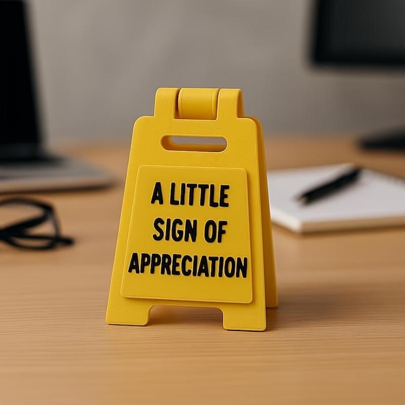 

1pc, A Small Token of Gratitude, Cute and Practical Desktop Ornament, Available in Three Colors, a Fun Gift for Family and Friends жёлтый