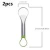2-in-1 Avocado Slicer Pitter Stainless Steel Cutter Tool with Ergonomic Handle Kitchen Gadget for Avocado Prep Vegetable Tools