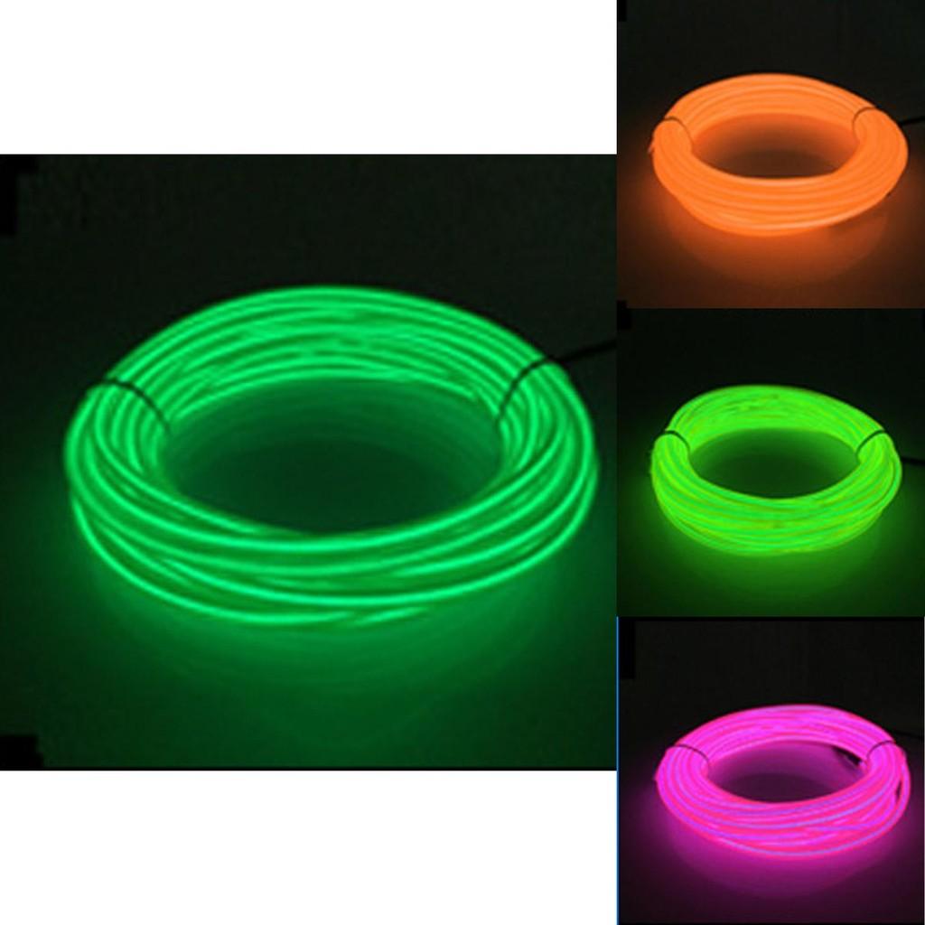 Vibrant El Wire Costume Illuminated Strips For Adults And Kids Perfect For Halloween Parties