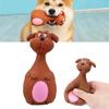 Dog Interactive Chew Toy Funny Cartoon Cows/Elephant/Puppy Toy for Aggressive Chewers Large Breed