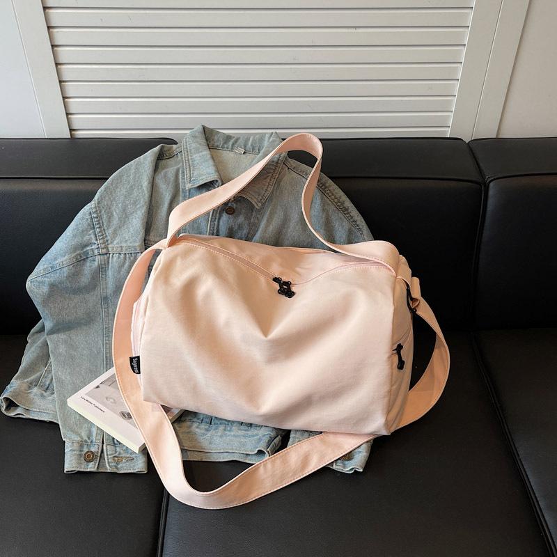 

New Sports gym bag Women s yoga bag with dry and wet separation, swimming bag, short-trip travel bag, lightweight shoulder and crossbody bag рожевий