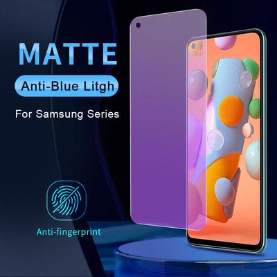 Samsung A14 A24 A34 A54 A13 A22 A23 A33 A53 A73 A52s A50 A70 A32 A52 A72 A12 A31 A51 A71 S20 FE Anti Blau Matte Hartglas Displayschutzfolie