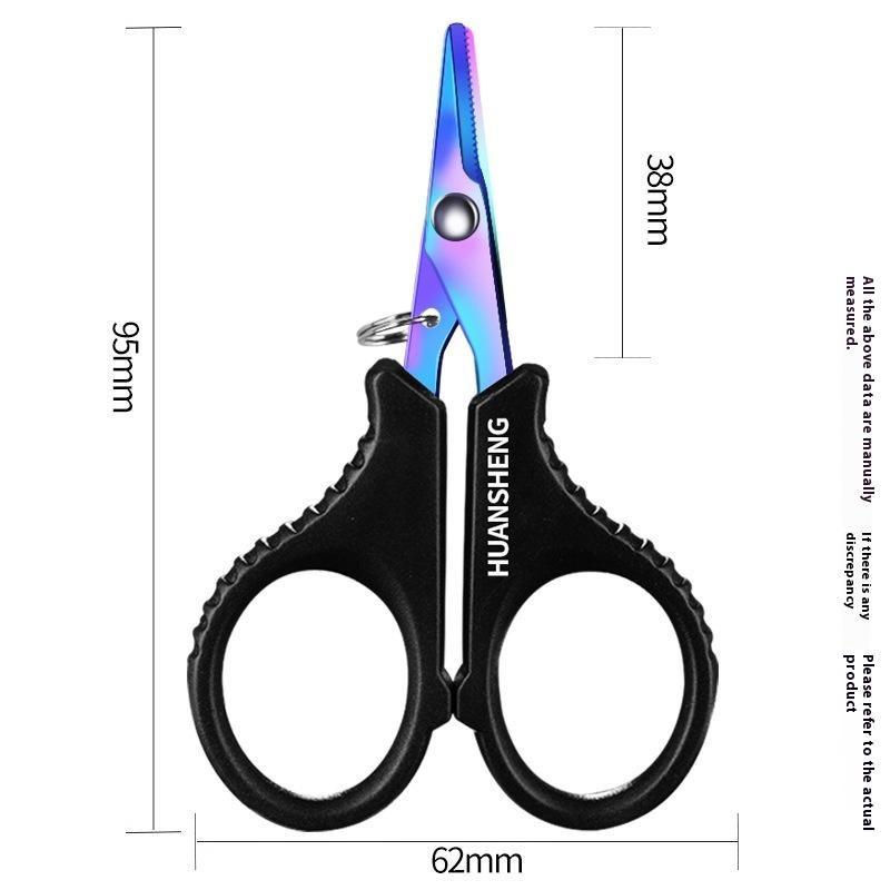 Professional Carp Fishing Tool, 1PC Titanium Coated Scissor Plier, PE Braid Line Cutter Stainless Steel