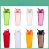 Customized Logo Pp Sports Shaker Bottle 600ml Fitness Portable Water Bottle