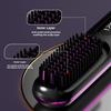 Cordless Hair Straightener Brush 3 Temperature LCD Display Hair Straightening Comb USB Rechargeable Fast Heating Electric Hot Brush