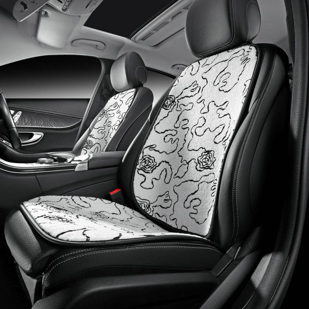 

Плюшевая внутренняя согревающая подушка для спинки автомобильного сиденья, чехол для автомобильного сиденья, защита для автомобильного сиденья, подушка для автомобильного сиденья