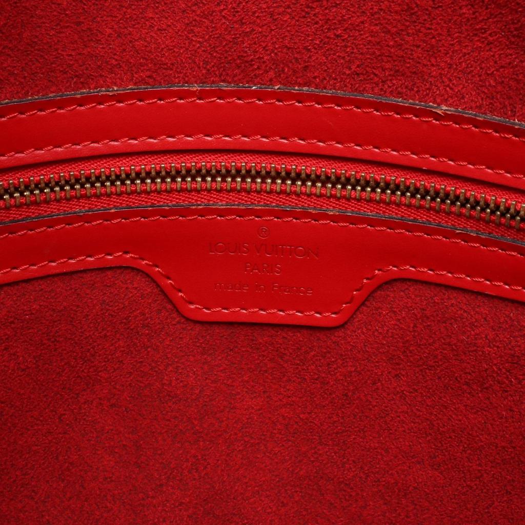Used LOUIS VUITTON Epi rucksack Castilian red Shoulder Bag M52287 leather Red Red Used Women