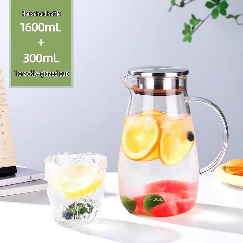 Fuguang High Borosilicate Glass Cold Water Pitcher