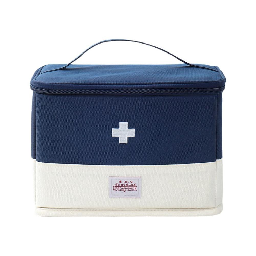 Empty Travel Pill Bottle Organizer Large Capacity Pill Pocket Portable Emergency Bag Outdoor