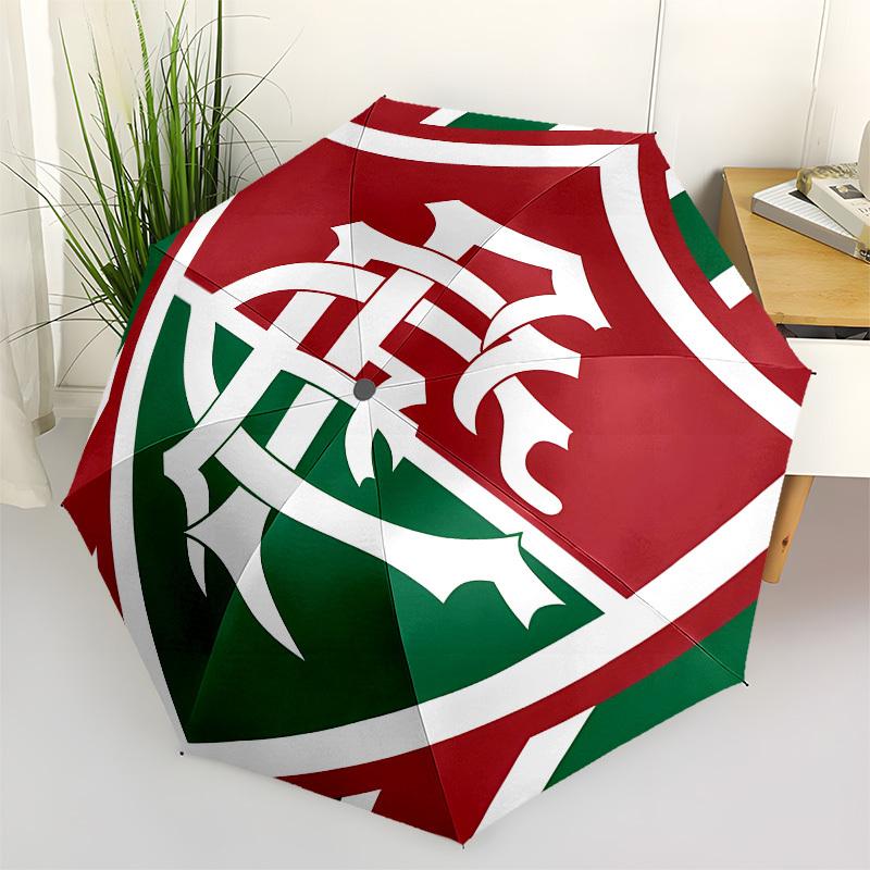 

Flamengo, Badge Automatic Opening and Closing, 8 rib Structure Portable Umbrella, Suitable for Men and Women in All Seasons Perfect Gift fo