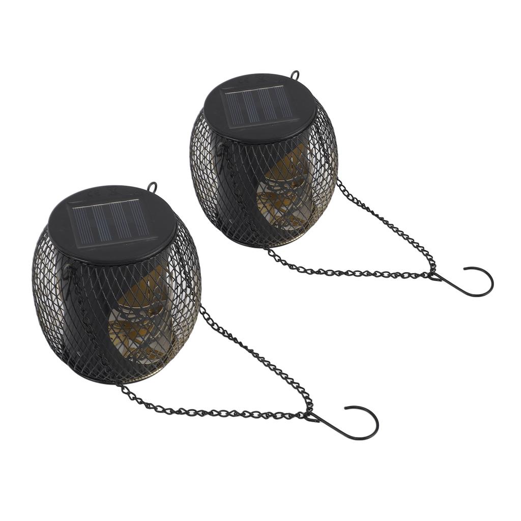 Solar Lantern IP65 Waterproof High Brightness Decorative Outdoor LED Hanging Light for Garden