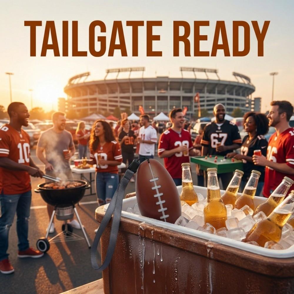 Beer Accessories American Football Opener Automatic Pressing Can Opener Watch Soccer Game