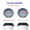 9/9.5cm Dustproof Leakproof Silicone Cup Lid, Healthy Round Cover for Mugs