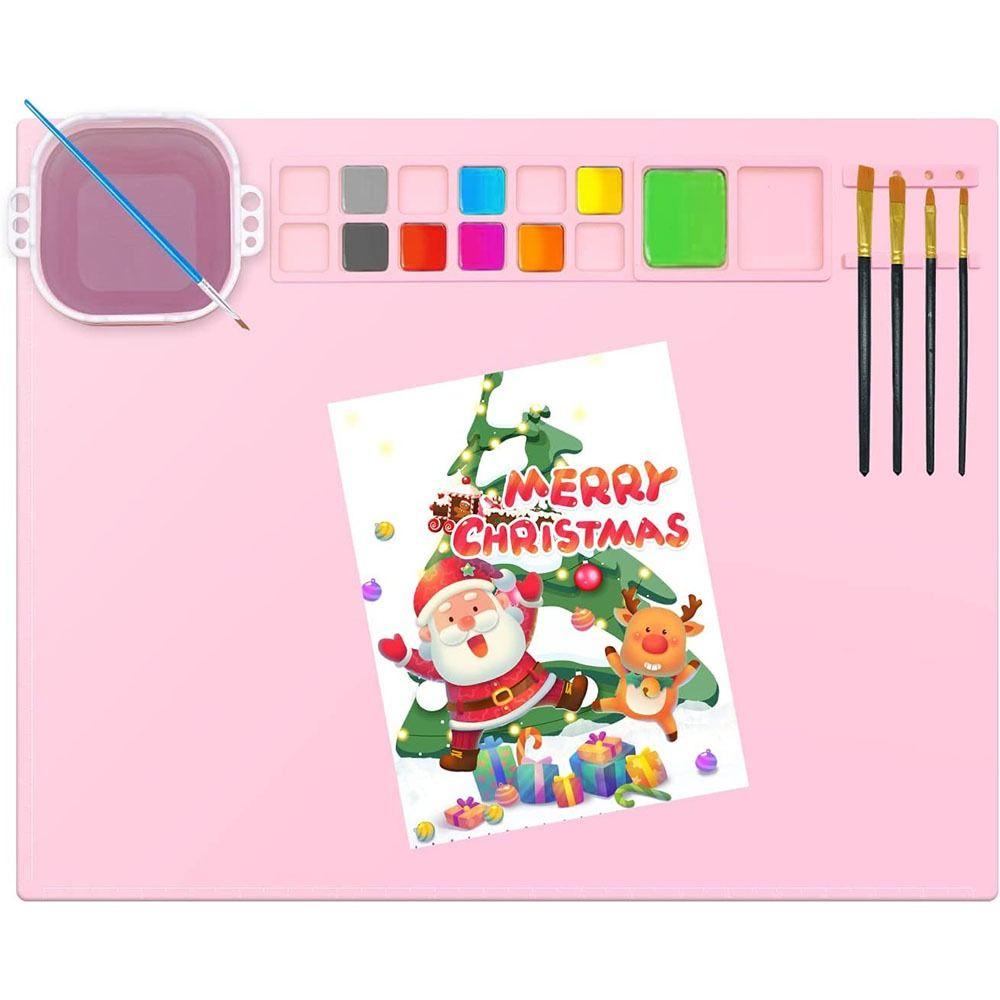 

Доска, глиняный коврик для литья из смолы, доска для рисования, подставка для столовых приборов, настольный коврик, силиконовый коврик, коврик для рисования