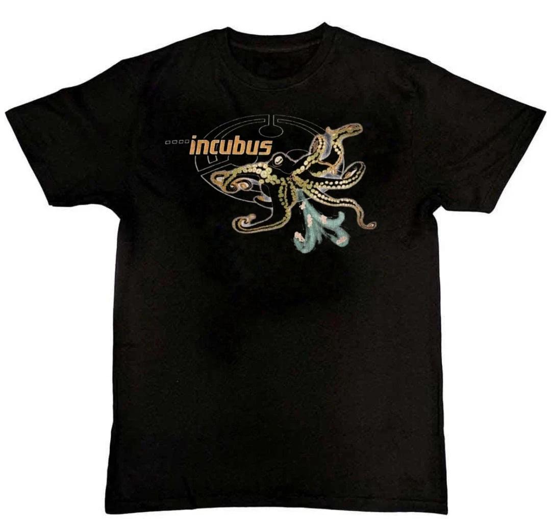 Incubus Band Octopus Graphic Print Unisex Mens T-Shirt S M L XL 2 3 4 XL XXXL
