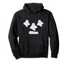 Clione "3 Three" [Animal Friends] Pop, Loose, and Cute Character Hoodie
