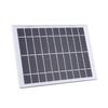 Solar Panel 8W High-Efficiency Output IP65 Waterproof Security Camera Power Supply Single Crystal Silicon Solar Panel