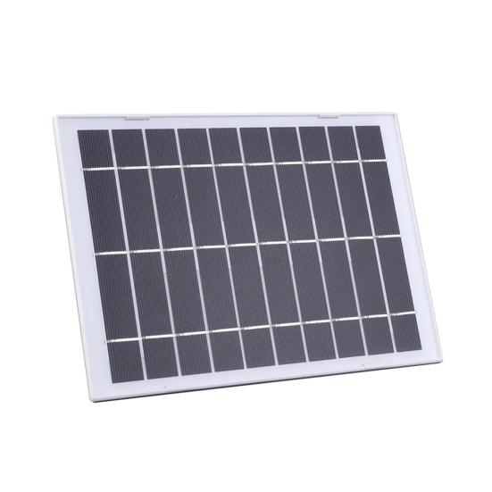 Solar Panel 8W High-Efficiency Output IP65 Waterproof Security Camera Power Supply Single Crystal Silicon Solar Panel
