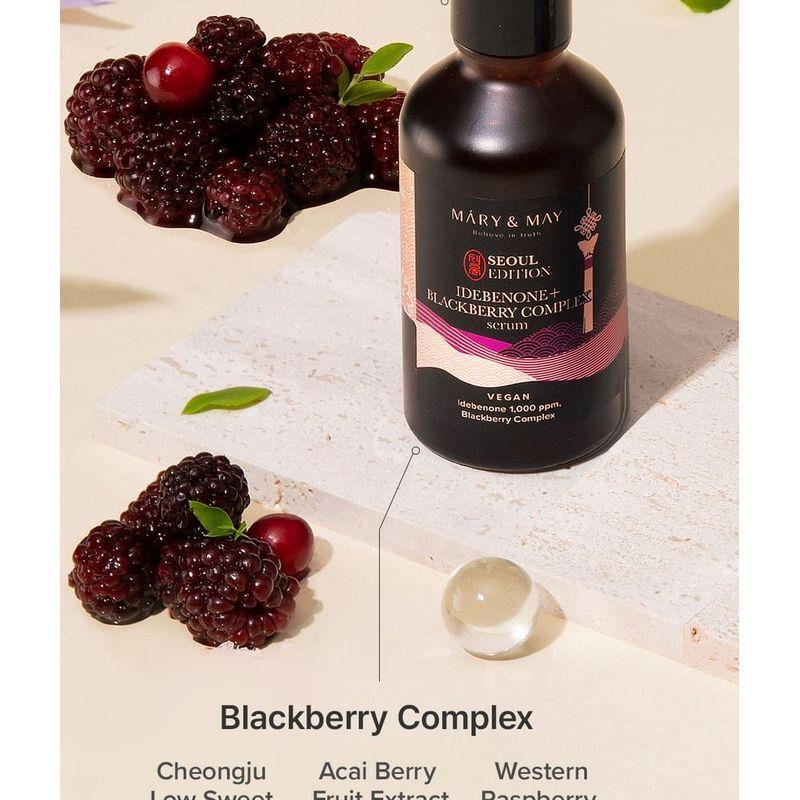 Mary&May - Idebenone + Blackberry Complex Serum Seoul Edition
