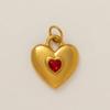 Fashionable and Trendy New Heart-shaped Pentagram Full Diamond Horseshoe Pendant Charms for Jewelry