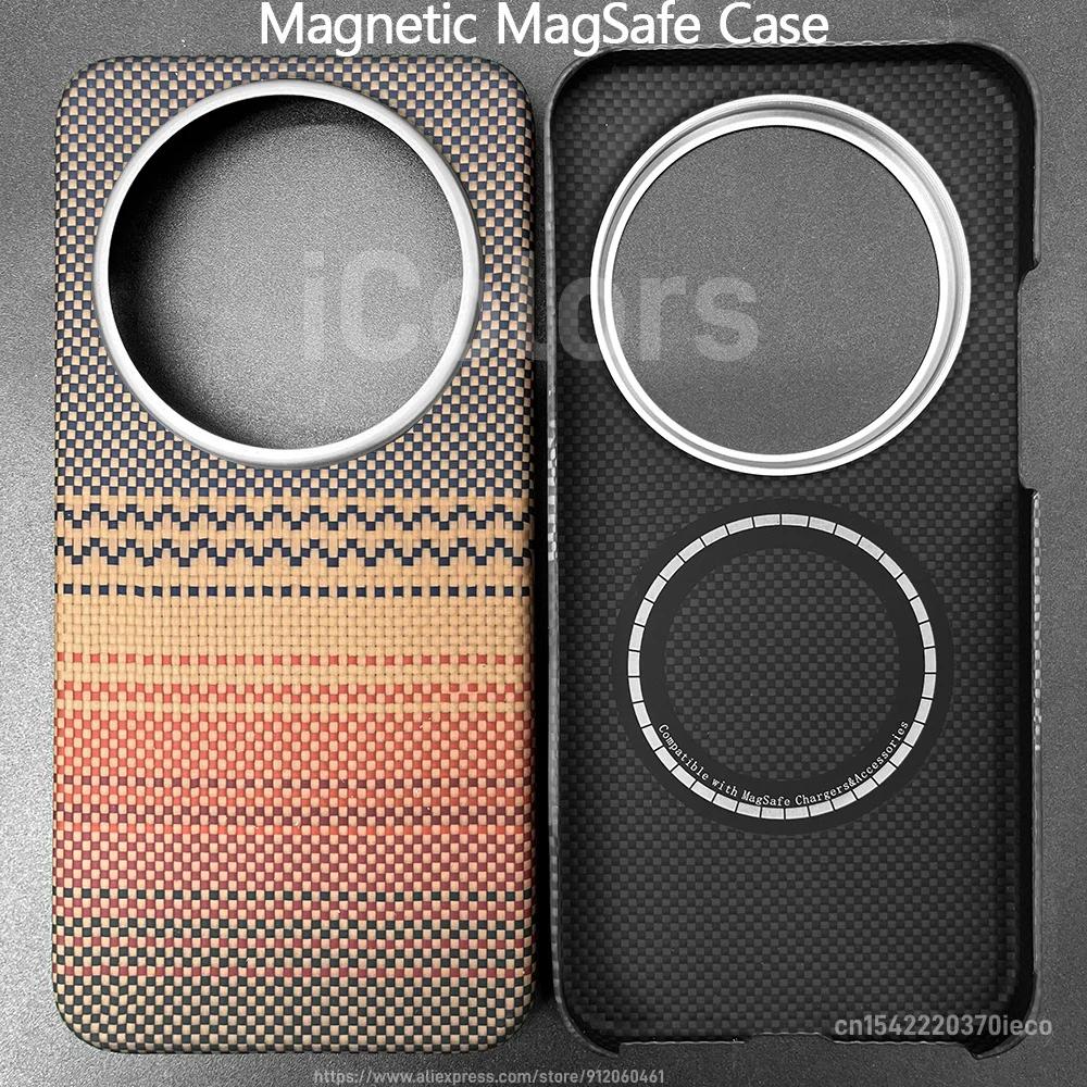 For Xiaomi 17 Ultra Magnetic MagSafe Case Aramid Carbon Fiber Case Ultra Thin Lightweight Armor Protective Cover