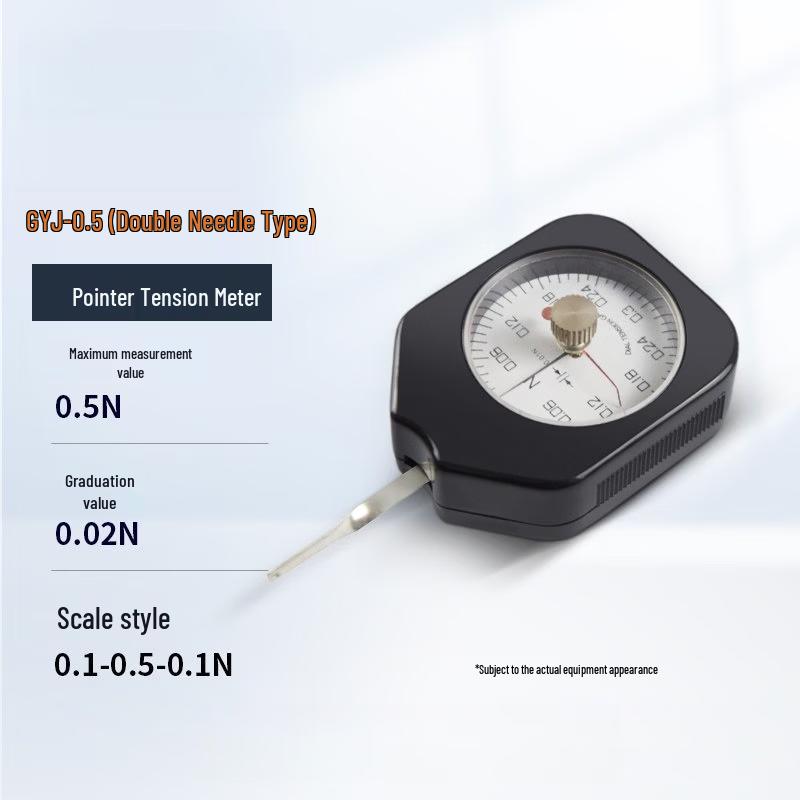 

Rongyu GYJ-0.5N Dual-Needle Handheld Tension & Pressure Meter