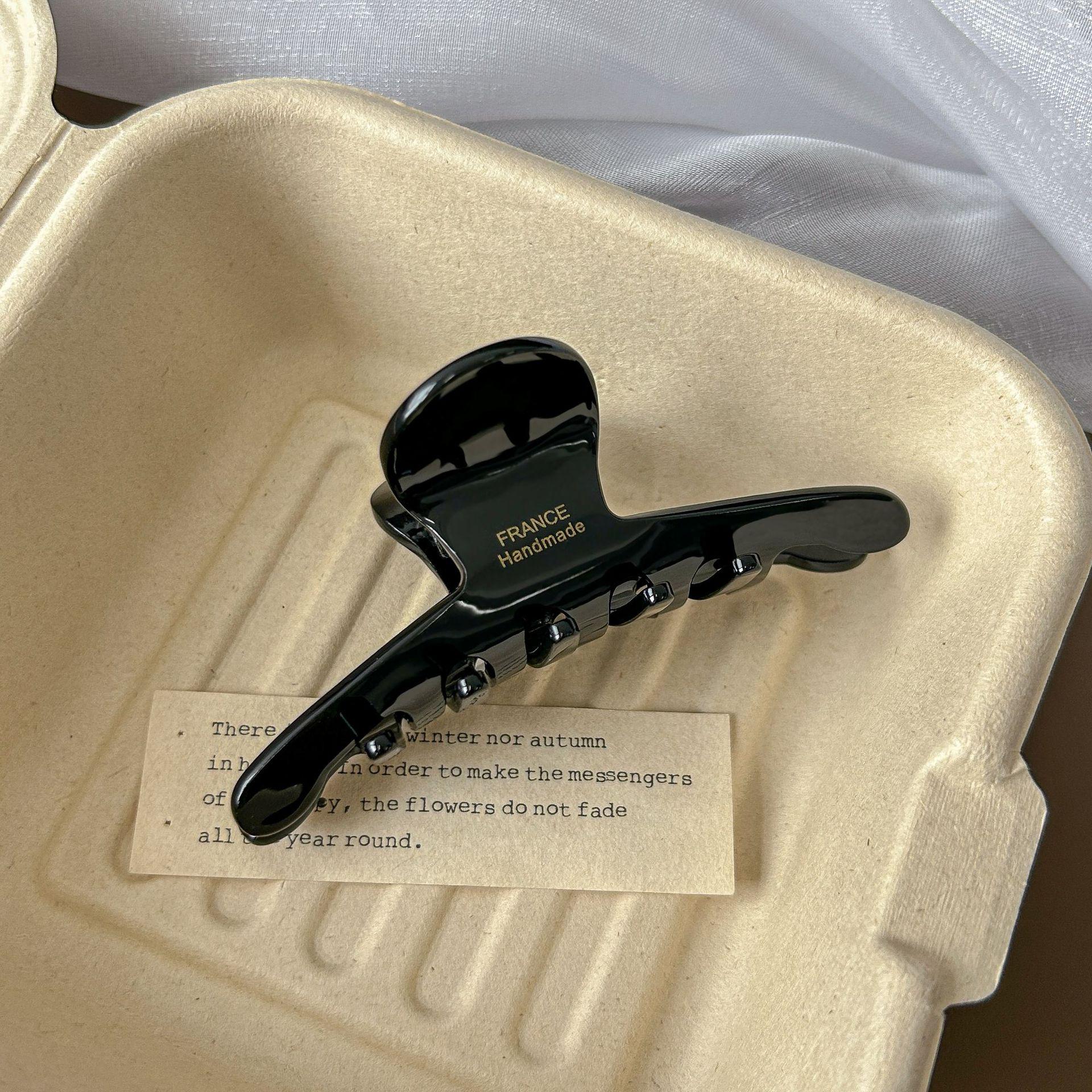 

Корейская высококачественная кислотная шпилька для волос: Элегантная заколка для волос «Акула» для женщин