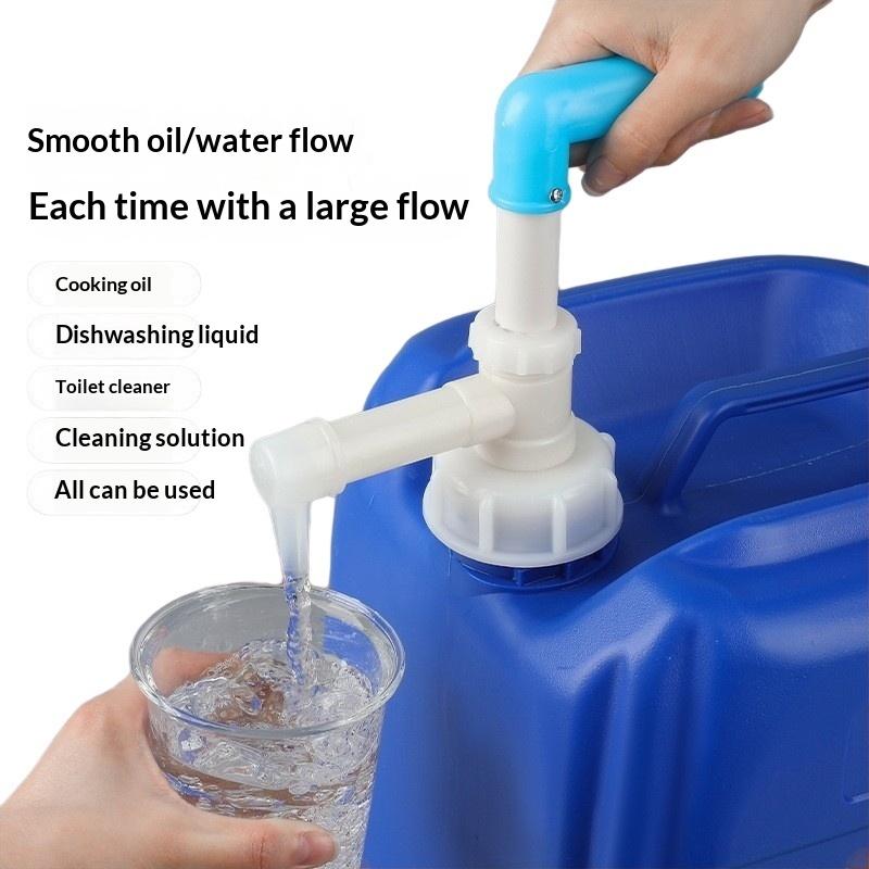 1Pcs Corrosion Resisting Siphon Transfer Gas Oil Liquid Oil Pump Plastic Manual Oil Pump Diy Accessories 1