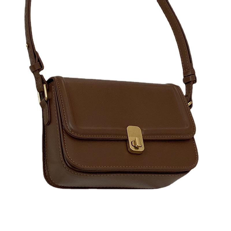 Bag women's winter 2025 new retro underarm bag niche texture versatile ins messenger bag small square bag